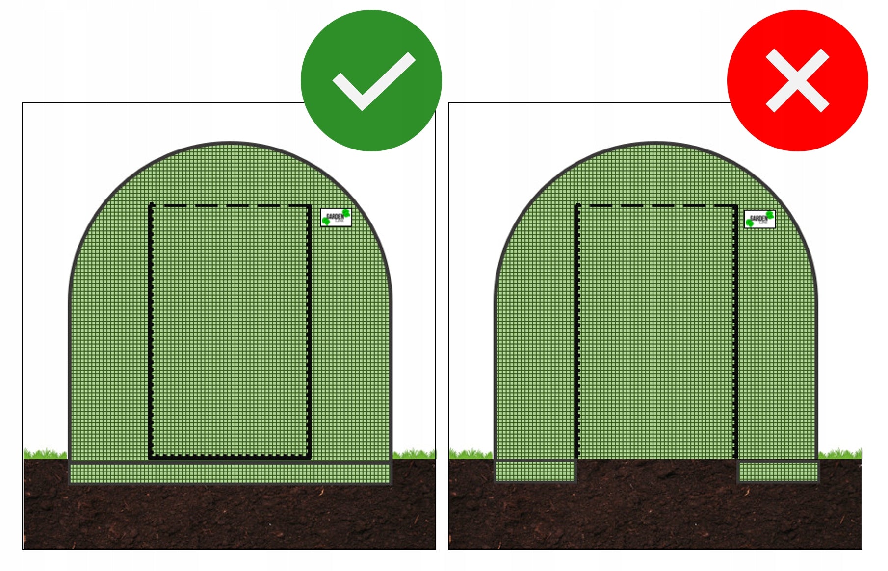 Sera de gradina, tip tunel cu cadru metalic, 250x400cm, 10mp, fereastra suplimentara spate