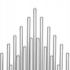 Lumanari decorative de Craciun, 33 becuri tip LED, culoare argintiu