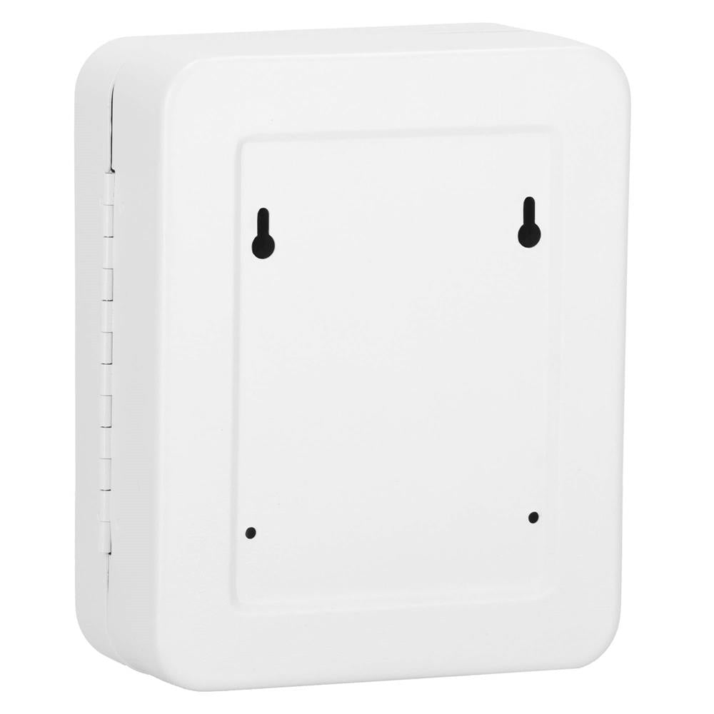 Cutie metalica din otel pentru 48 chei, echipata, 25x20x7.5cm, alba