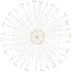 (DL) Instalatie lumina decorativa STAR cu 100 LED-uri, diametru 40cm, telecomanda, iluminare multicolora