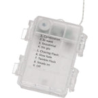 (DL) Instalatie stelute luminoase pentru gradina, 5 metri, 50 LED-uri, cu baterii, galben