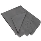 Husa din panza pentru leagan de gradina mare, viziera acoperis, 220x115 cm, gri