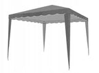 Cort pavilion de gradina pliabil automat pop-up, impermeabil, cu protectie UV, 300x300cm, gri