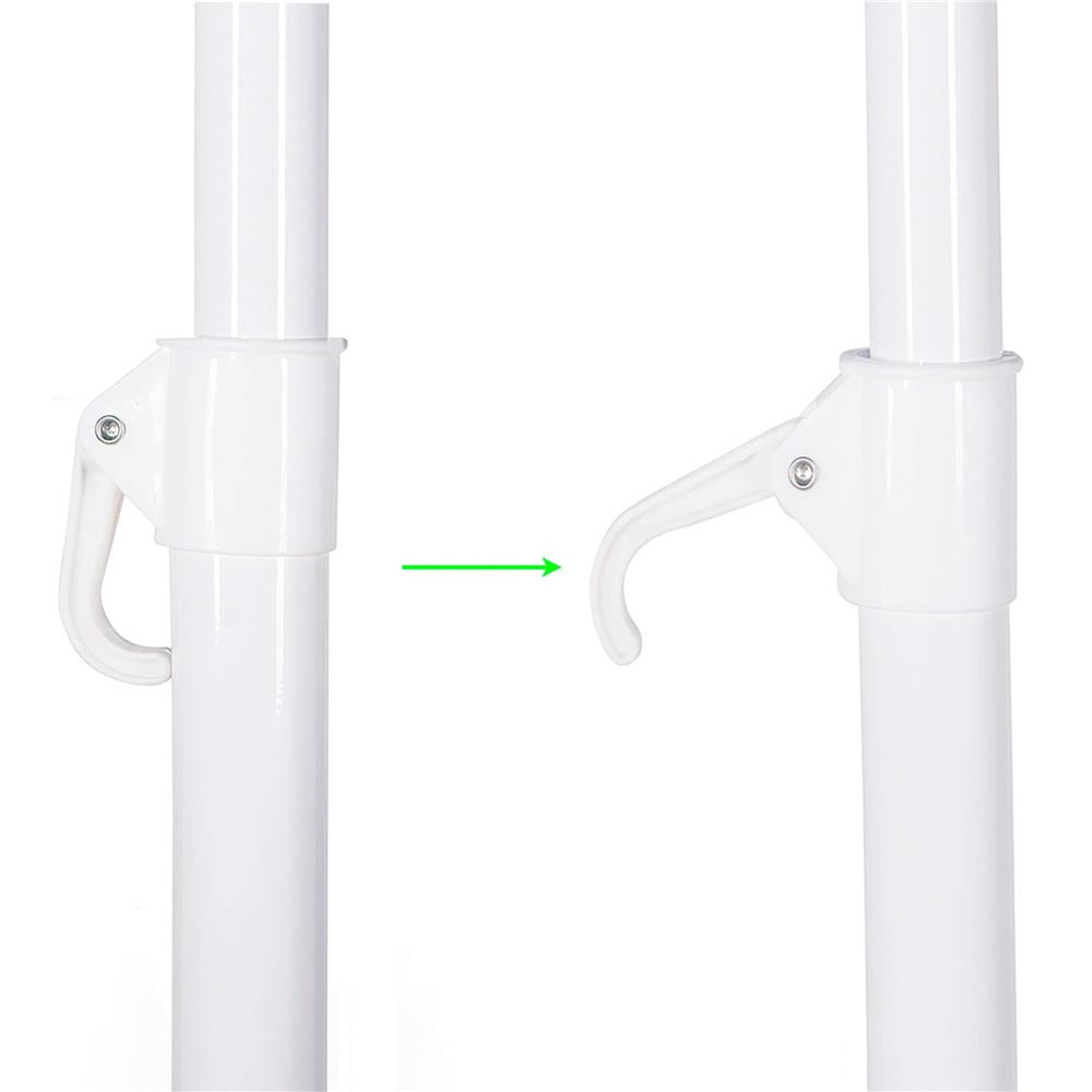 Umbrela de plaja pliabila,  BU022, 180cm, bleumarin