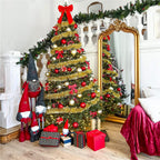 Set globuri de Craciun, 20 bucati, 3 modele, 4cm, auriu