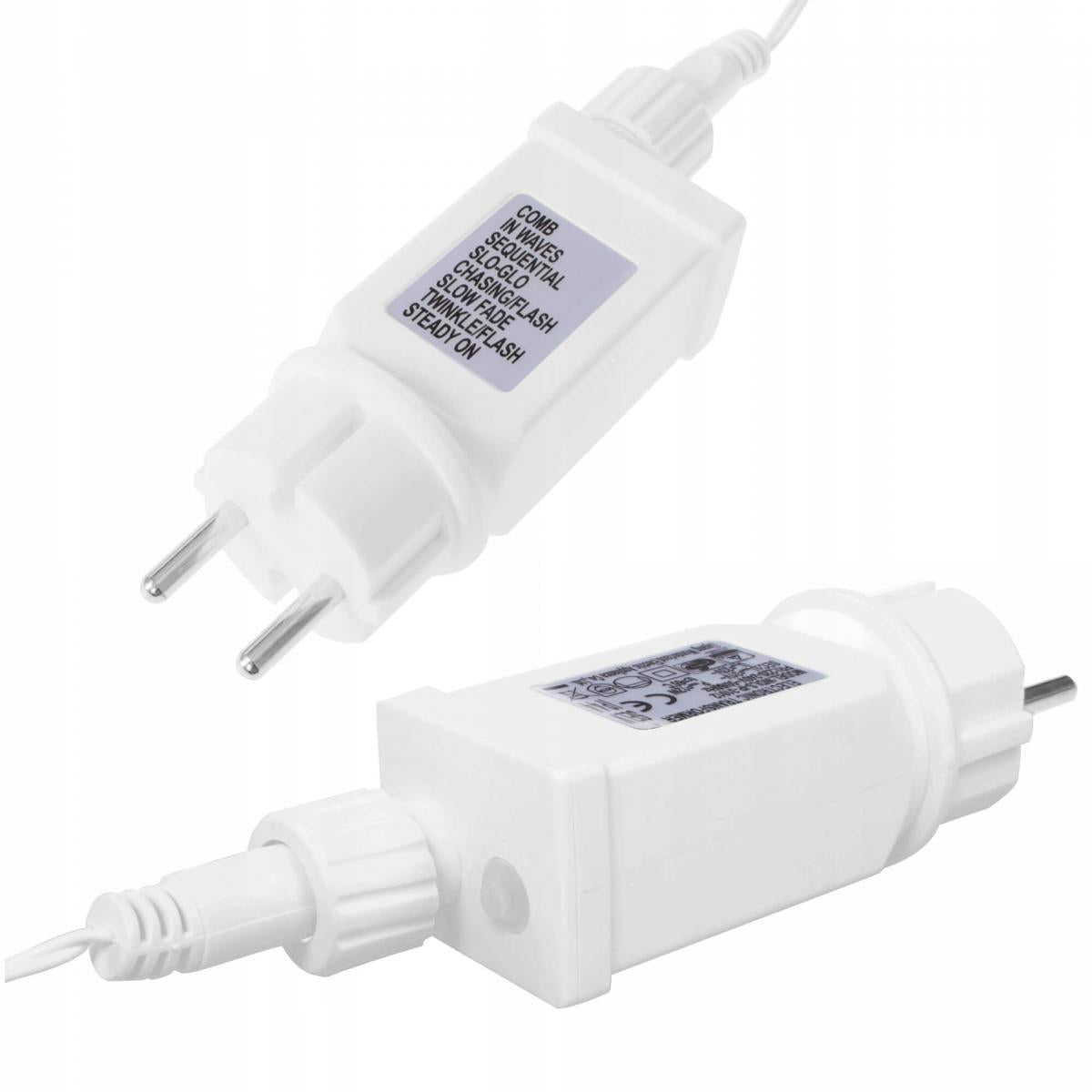 (DL) Instalatie lumina tip perdea cu 92 LED-uri, 2m, pentru interior/exterior, stelute iluminare alba