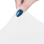 Set 4 huse pentru scaune de evenimente, marime universala, poliester si spandex, alb