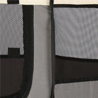 Tarc pliabil pentru animale de companie, diametru 114cm, gri crem