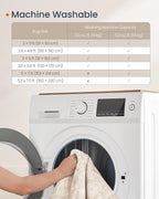 SONGMICS Covor decorativ antiderapant, stil boho, lavabil la masina, 120×170 cm, bej cappuccino