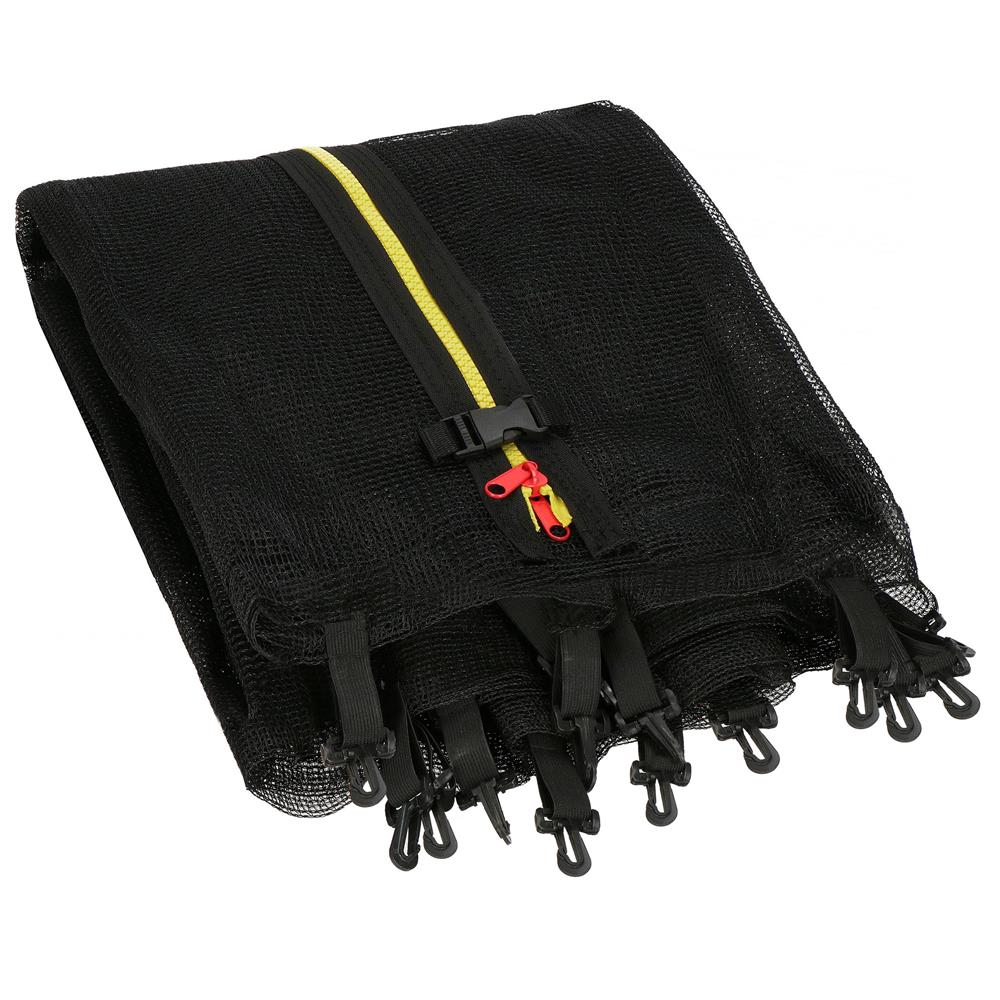 Plasa de siguranta si protectie pentru trambuline, 305 cm, inaltime 180 cm, cu 6 stalpi exteriori
