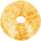 Instalatie tub furtun luminos pentru Craciun, 480 LED-uri, 20m, galben