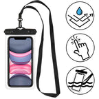 Husa telefon subacvatica waterproof impermeabila, universala, 180x110mm, cu snur