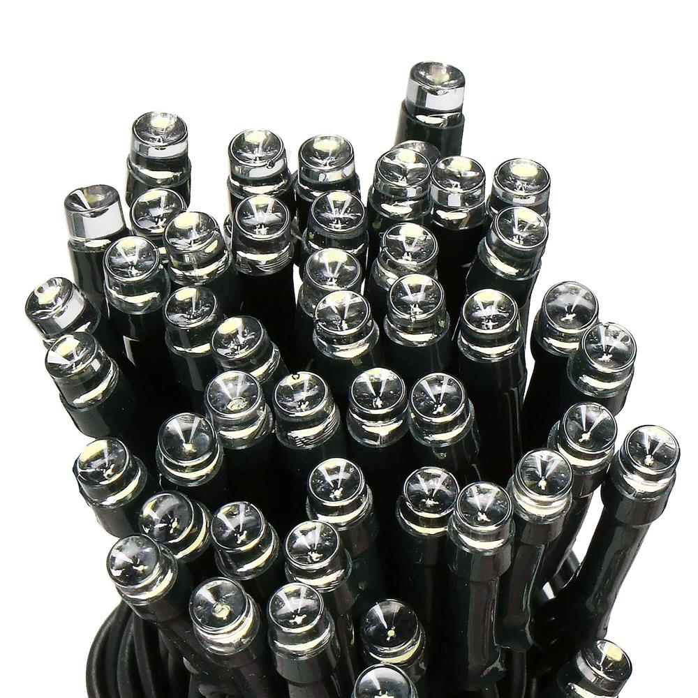 Instalatie lumini de exterior pentru gradina, 10 metri, 100 LED-uri, cu baterii, albastru