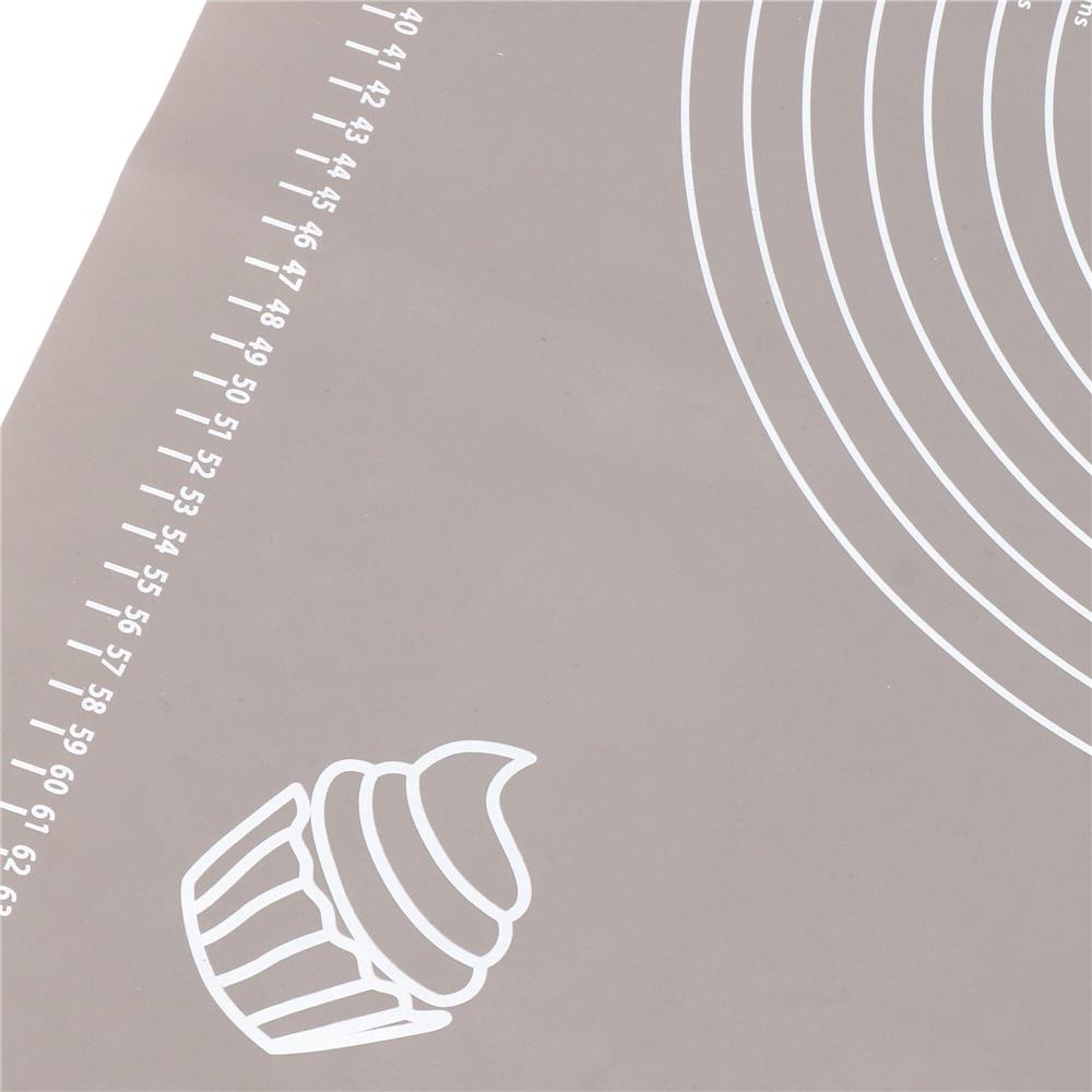 Plansa din silicon alimentar de framantat aluat, rezistenta la temperaturi ridicate, 65x45cm, gri
