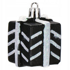 Set globuri si decoratiuni de Craciun, 77 piese, diverse dimensiuni, negru