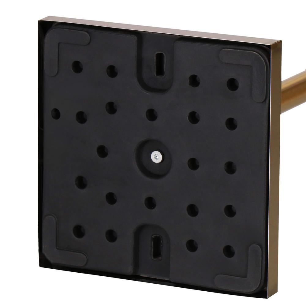 Suport cuier pentru prosoape cu 3 brate, inaltime 86cm, auriu lucios