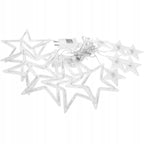 (DL) Instalatie lumina tip perdea cu 138 LED-uri, 2m, pentru interior/exterior, iluminare alb rece