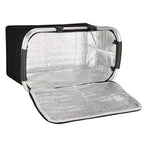 Geanta pentru picnic sau plaja, termoizolanta, 28 litri, negru