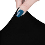 Set 4 huse pentru scaune de evenimente, marime universala, poliester si spandex, negru