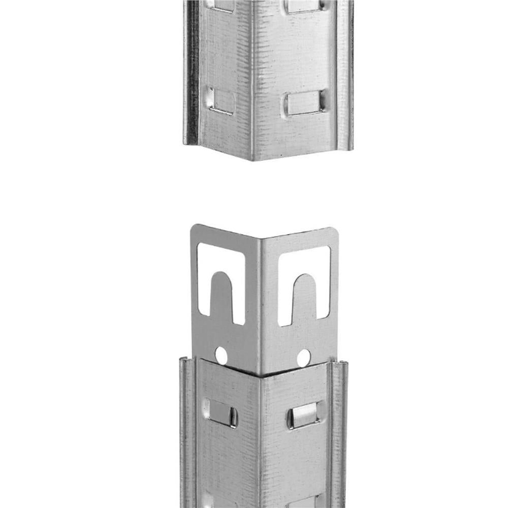 Raft cadru metalic modular pentru depozitare, 5 polite, 205x120x45cm, sarcina 1000kg