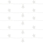 (DL) Instalatie stelute luminoase pentru gradina, 5 metri, 50 LED-uri, cu baterii, galben