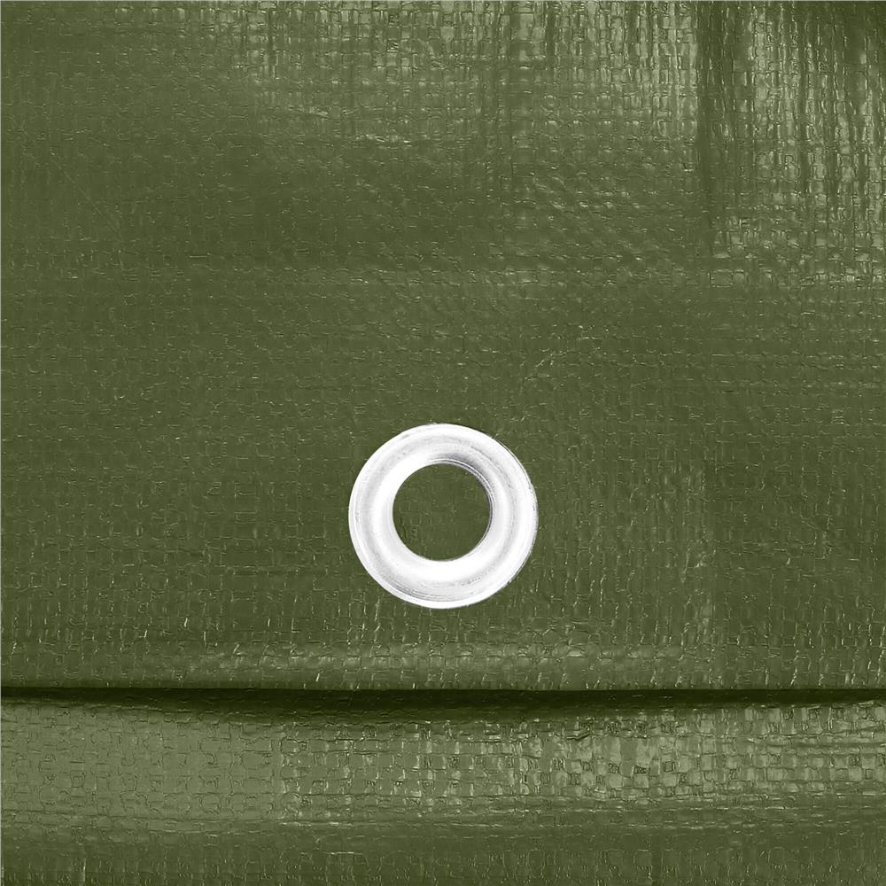 Prelata din polietilena impermeabila laminata, 120g/m2, 3x3m, verde