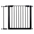 Poarta de siguranta Safety Gate pentru scari, ajustabila 83-89 cm, din otel, neagra