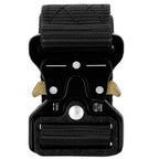 Curea centura Tactical Combat pentru barbati 3.5 x 125 cm, rezistent, negru