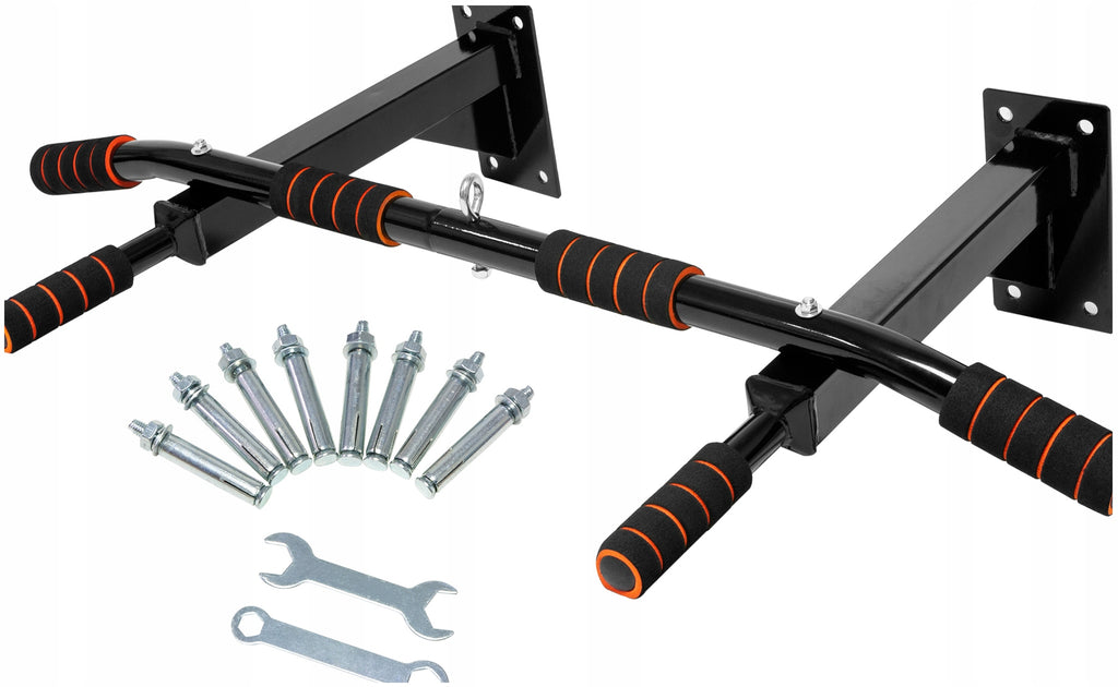 Bara de tractiuni, multifunctionala, pentru perete, cu manere antiderapante, capacitate 250kg