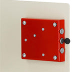 Seif standard cu cheie, 170x230x170 mm, Otel, Bej