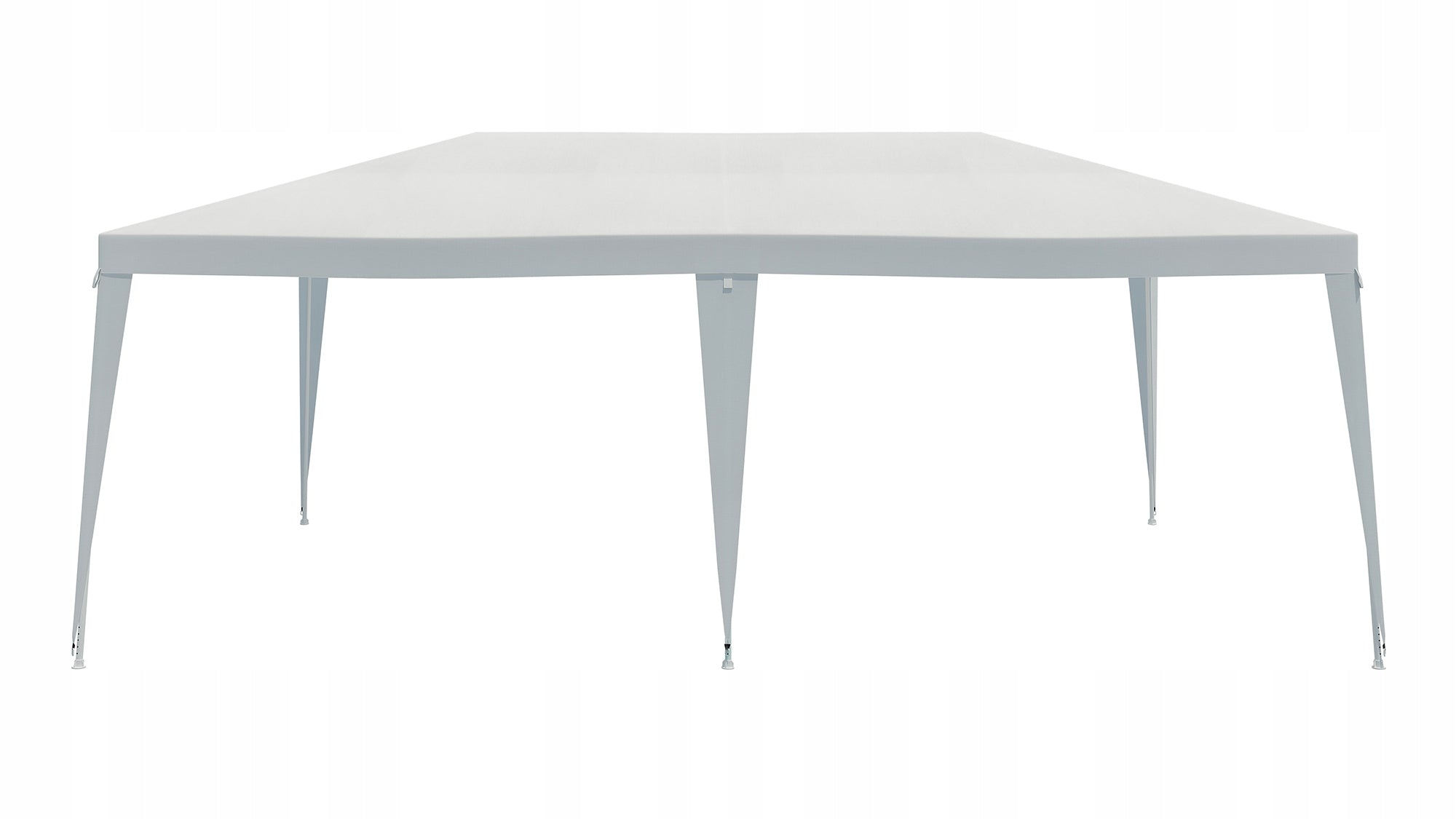 Cort pavilion de gradina, 600x300 cm, impermeabil cu rezistenta UV, alb