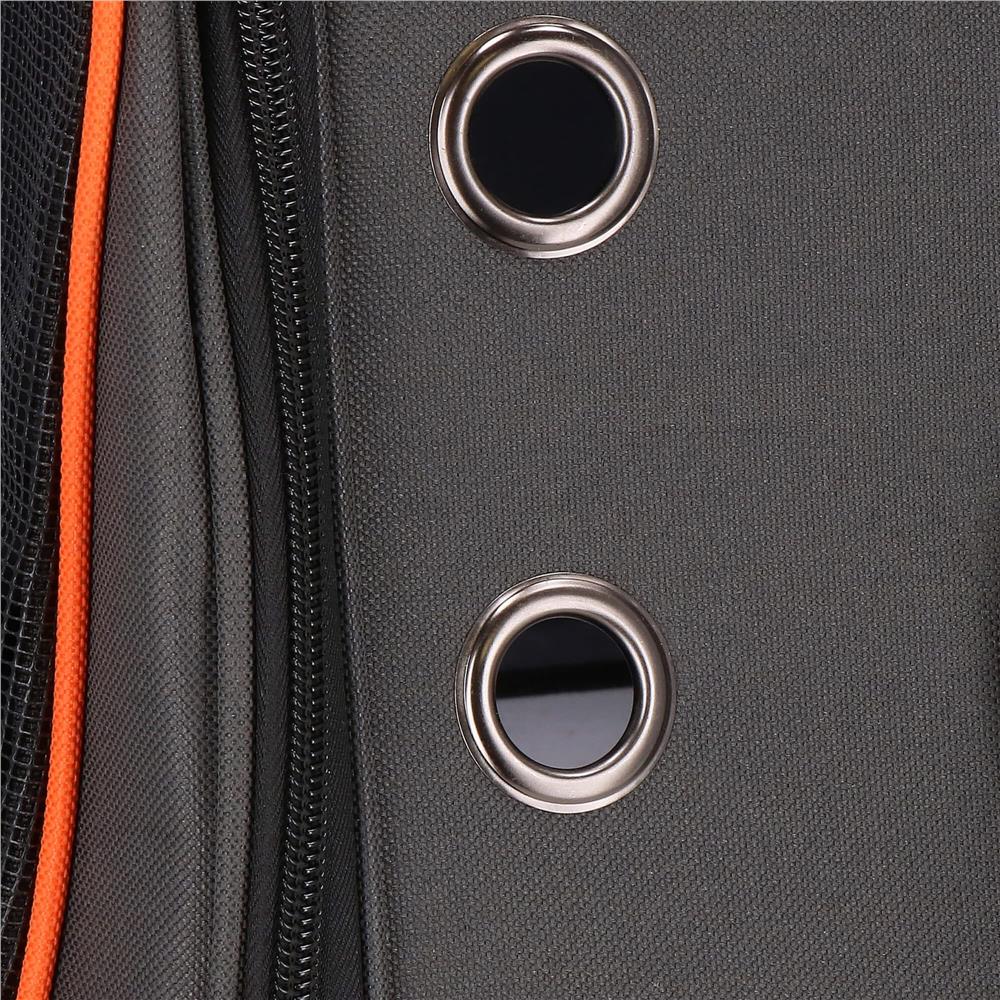 Geanta pentru transport animale mici-medii, pentru caine si pisica, pliabila, 24x48x33 cm, gri