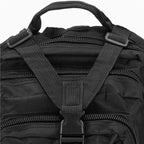 Rucsac militar pentru drumetie, impermeabil, ultra usor, 4 compartimente, culoare negru