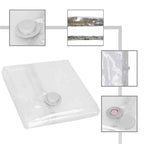 Set 12 saci de vidat haine, 4 dimensiuni diferite, transparent