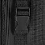 Geanta pentru transport animale mici-medii, pentru caine si pisica, cu saltea, 27x44x25 cm, negru