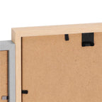 Rama foto de perete, colaj de 8 fotografii, 41x51cm, alb si gri