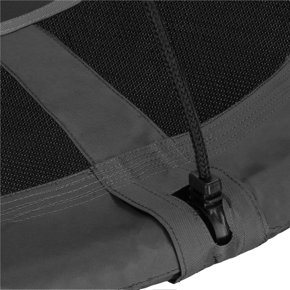 Leagan tip cuib 110cm, inaltime reglabila, 150 kg, Gri