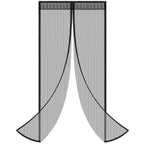 Plasa anti-insecte, cu inchidere magnetica, latime 100cm, inaltime 210cm, negru