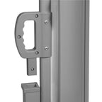 Paravan lateral pentru intimitate, extensibil, sistem fixare inclus, 160x300cm, gri deschis