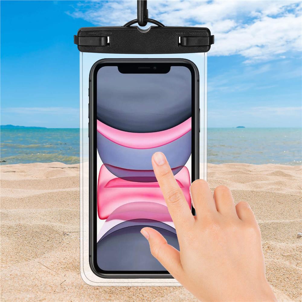 Husa telefon subacvatica waterproof impermeabila, universala, 180x110mm, cu snur