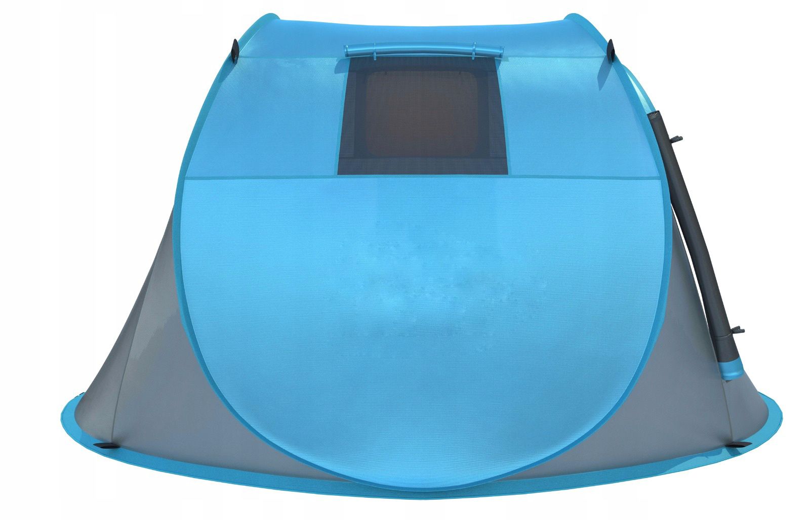 Cort plaja si picnic , protectie UV, 210x130x90 cm, albastru gri