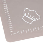 Plansa din silicon alimentar de framantat aluat, rezistenta la temperaturi ridicate, 65x45cm, gri