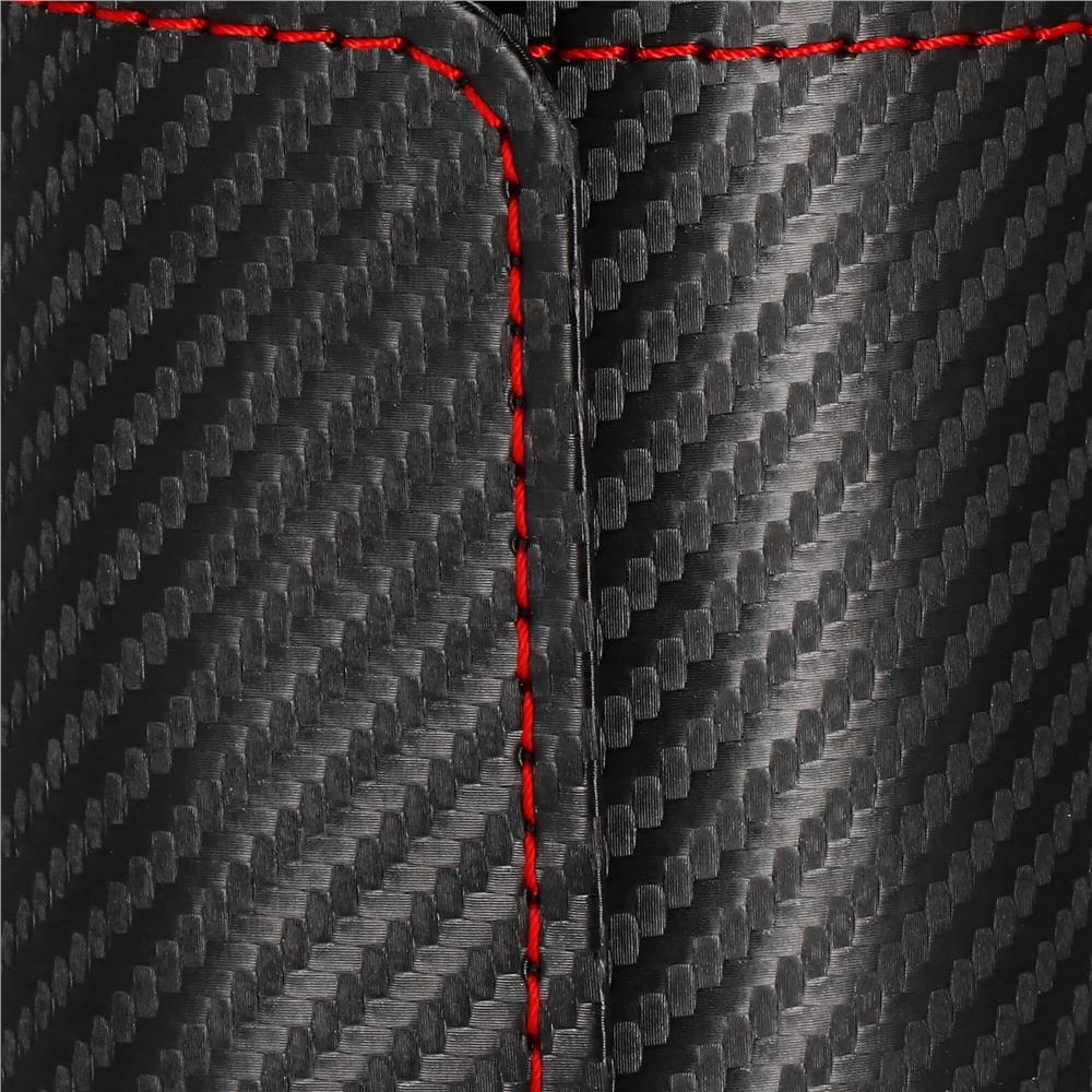 (DL) Cutie depozitare si organizare ceasuri si alte accesorii, MDF, piele ecologica, 20x9cm, negru