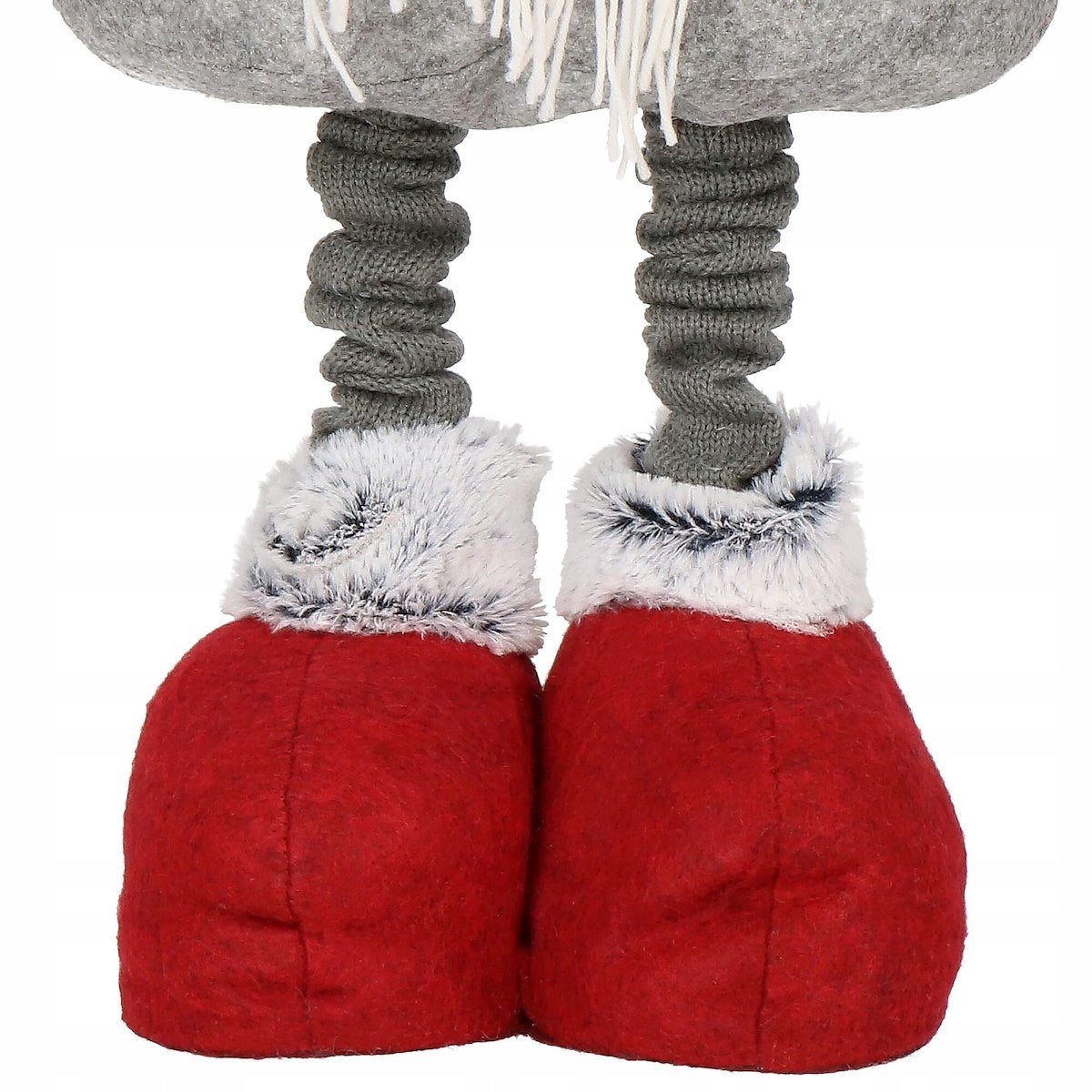 (DL) Figurina Craciun, Ren, picioare telescopice, inaltime extensibila 55-95cm