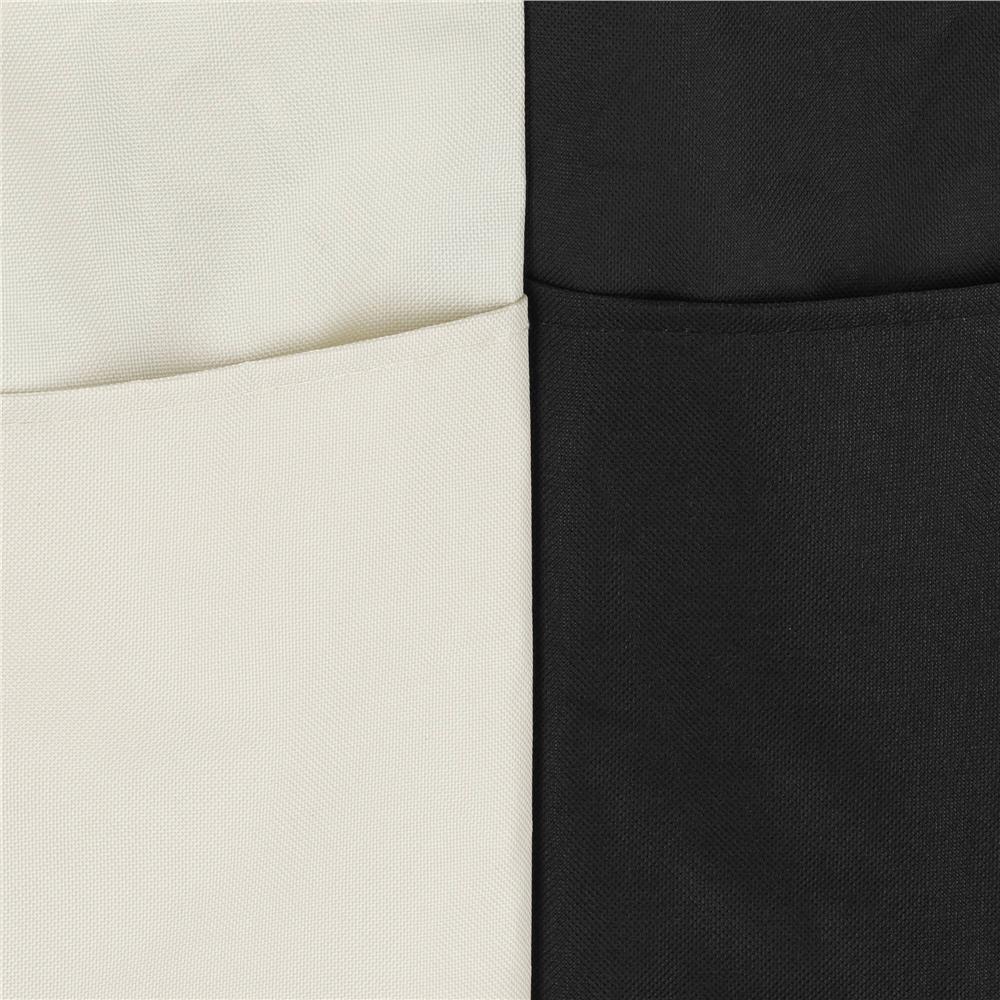 Cos de rufe cu 3 compartimente, cadru aluminiu, 60x40x68cm, 146 litri