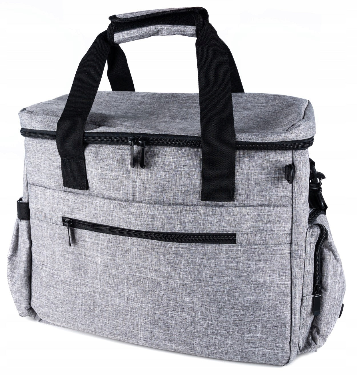 Geanta de drumetie pentru animale de companie, cu spatii de depozitare si accesorii