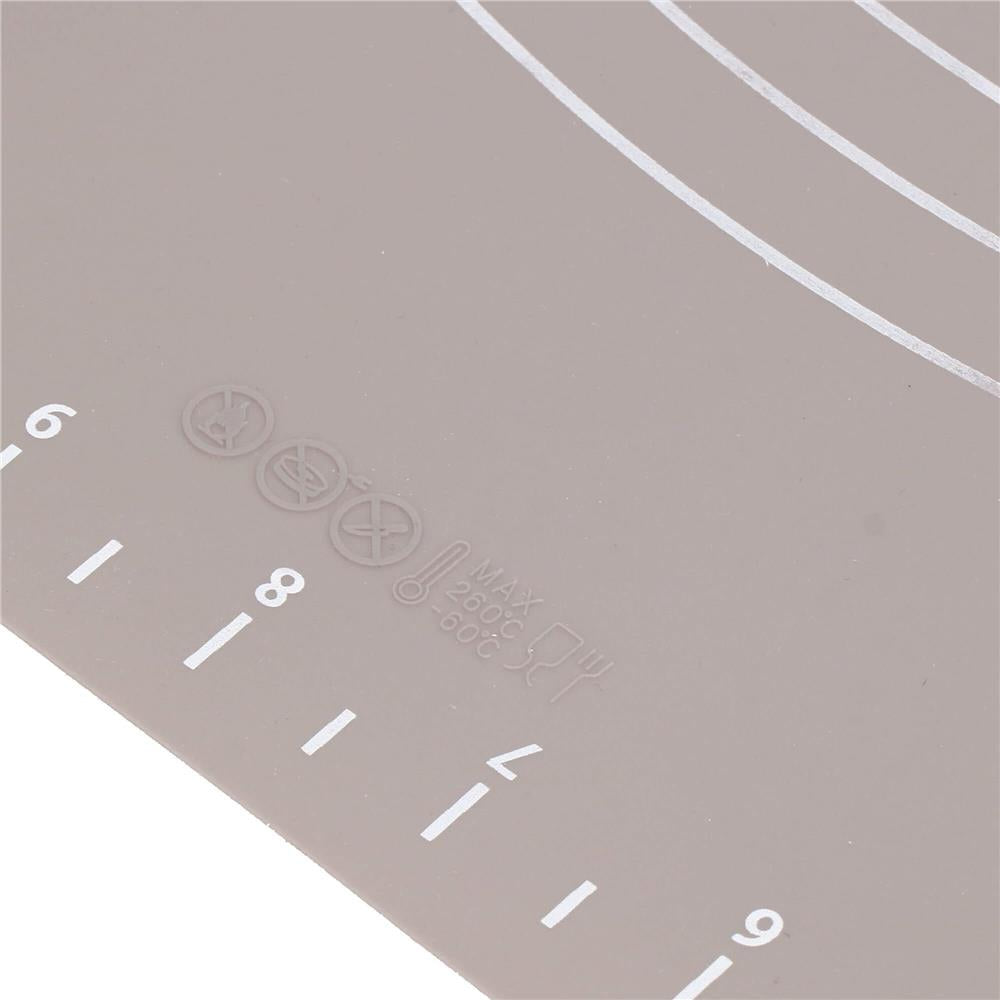 Plansa din silicon alimentar de framantat aluat, rezistenta la temperaturi ridicate, 50x40cm, gri