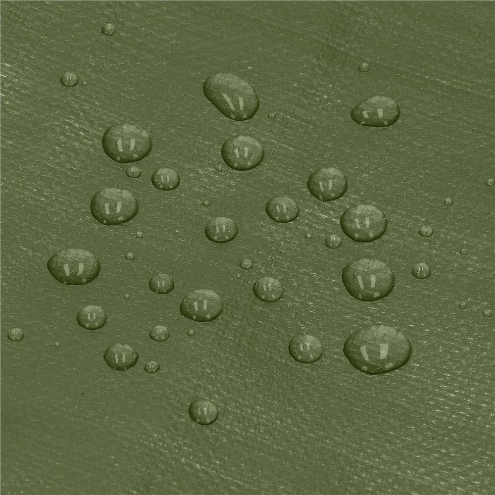 Prelata din polietilena impermeabila laminata, 120g/m2, 4x7m, verde