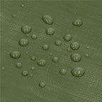 Prelata din polietilena impermeabila laminata, 120g/m2, 4x5m, verde