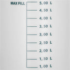 Pompa de stropit manual 5L cu lance reglabila 63 cm, 2 duze si curea de umar